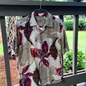Tommy Bahama Silk Camp Shirt M